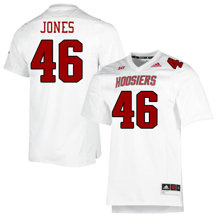 Isaiah Jones Indiana Jerssey,Indiana University Hooisers Football Jersey,Uniforms-Retro White